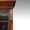 William IV rosewood library bookcase eglomise