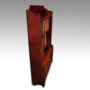 Edwardian inlaid open bookcase side