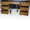 George V Walnut dressing table drawers open