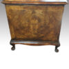 George V Walnut dressing table end