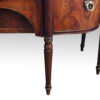 Georgian mahogany sideboard front leg