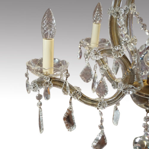 Antique Venetian Glass chandelier