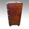 Victorian mahogany campaign chest side