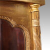Antique gilt pier mirror bevelled glass