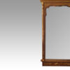 Antique gilt pier mirror upright
