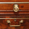 Antique mahogany cylinder desk knob