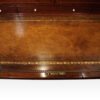 Antique mahogany cylinder desk leather