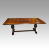 Edwardian oak refectory table