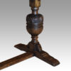 Edwardian oak refectory table base