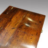 Georgian oak dresser base top detail