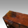Georgian oak rustic dresser base end top