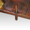 Georgian oak rustic dresser base front leg