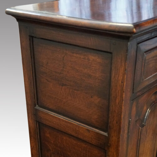 Oak small cupboard panel ends