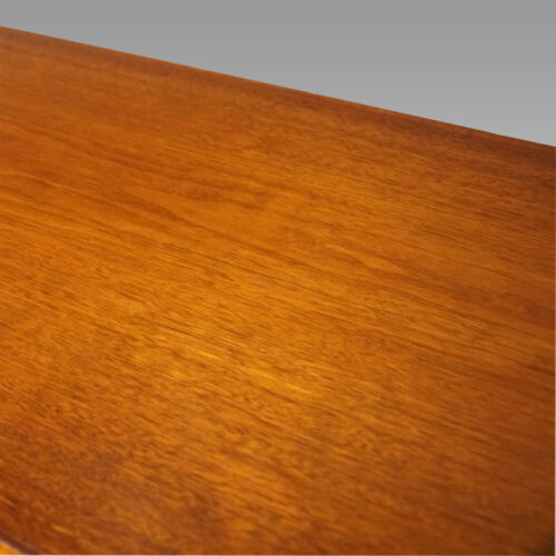 Victorian burr walnut chest of drawers top detail