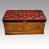 Victorian camphorwood ottoman large