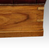 Victorian camphorwood ottoman large corner