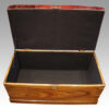 Victorian camphorwood ottoman large interior