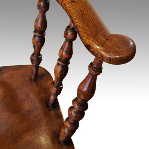 Victorian captains desk chair hand grip