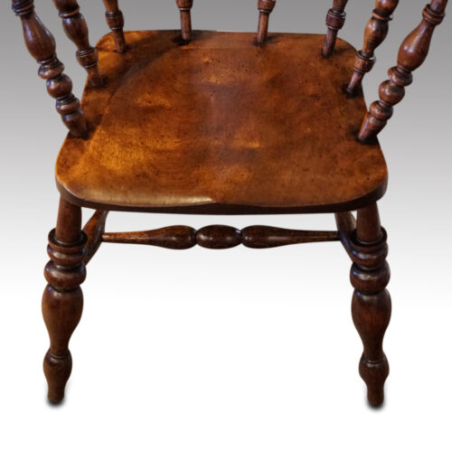Victorian captains desk chair seat