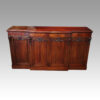 Victorian mahogany breakfront sideboard