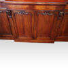 Victorian mahogany breakfront sideboard centre doors