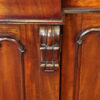 Victorian mahogany breakfront sideboard corbel