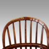 19thc childs yew Windsor chair stick back