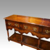 19thc. oak pot board dresser base