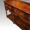 19thc. oak pot board dresser base apron
