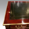 Antique brass mounted mahogany desk corner design