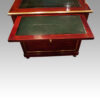 Antique brass mounted mahogany desk slide