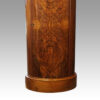 Antique walnut cylinder cabinet base