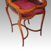 Edwardian inlaid bijouterie cabinet angle
