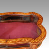 Edwardian inlaid bijouterie cabinet inlaid top