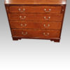 Edwardian inlaid bureau bookcase drawers