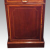 Edwardian inlaid narrow bookcase door