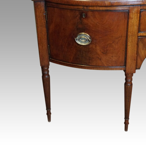 Regency mahogany sideboard cupboard door