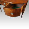 Regency mahogany sideboard drawer open