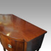 Regency mahogany sideboard end top side