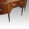 Regency mahogany sideboard front angle