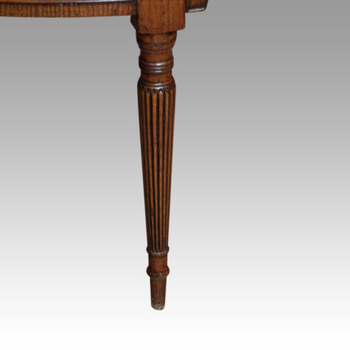 Regency mahogany sideboard leg