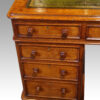 Victorian oak pedestal desk knobs