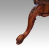 Victorian walnut wine table leg