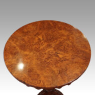Victorian walnut wine table top