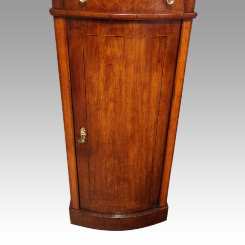 19thc. bow pillar cupboard door