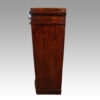 19thc. bow pillar cupboard side