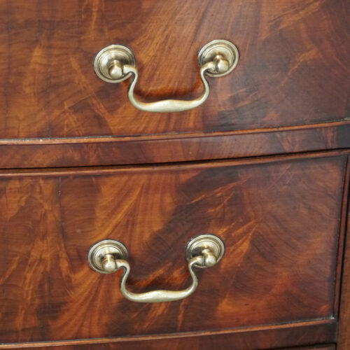 Chippendale style concave chest handle