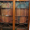 Edwardian mahogany breakfront bookcase middle section