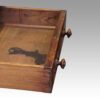 Large Victorian mahogany partners desk drawer