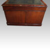 Large Victorian mahogany partners desk end